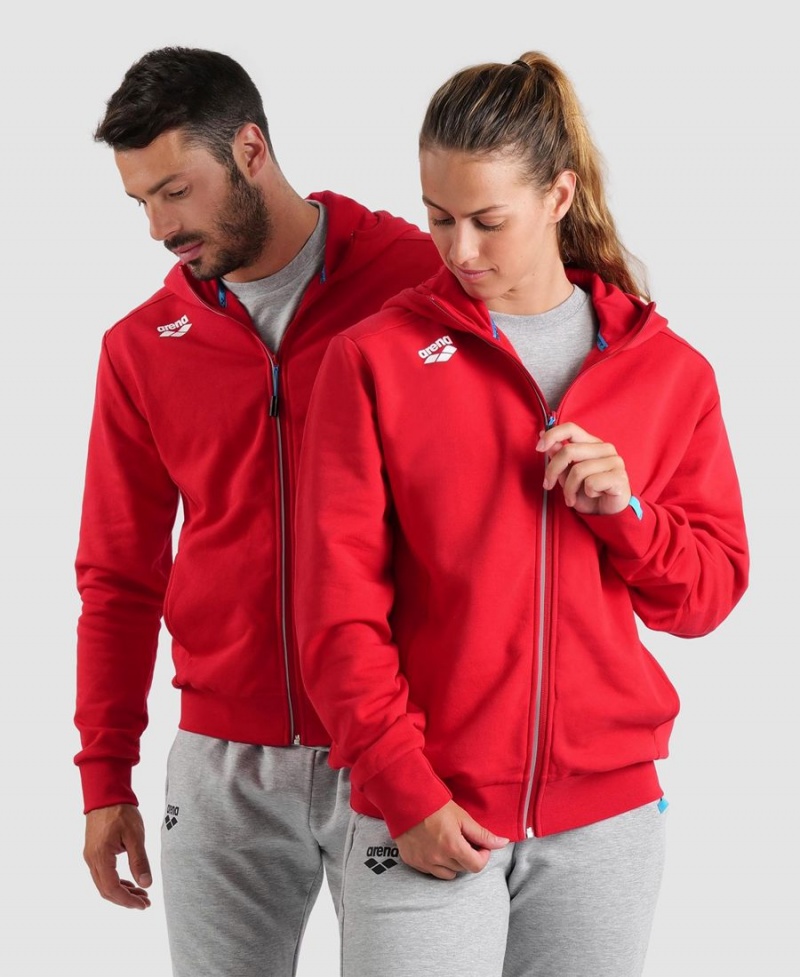 Rouge Veste Arena Team Encapuchonné Panel - RWU-0009672