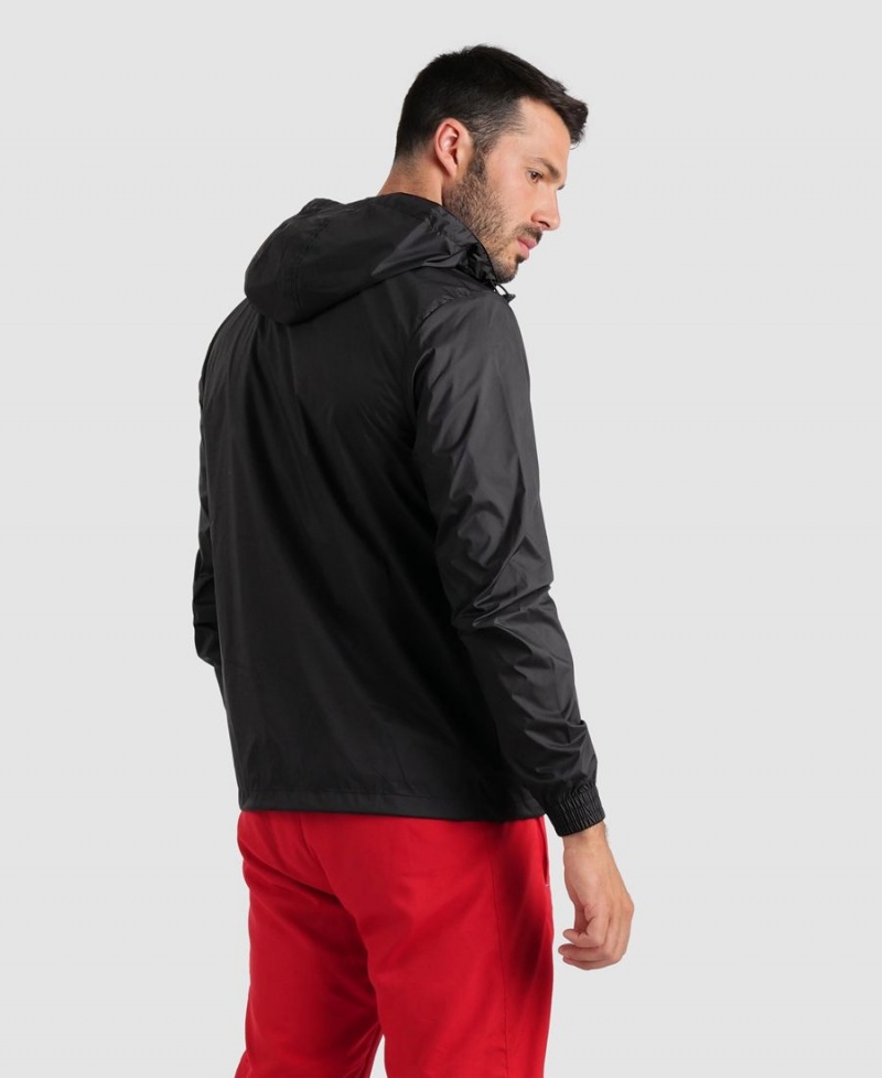 Noir Veste Arena Team Windbreaker Solid - GKJ-4575354