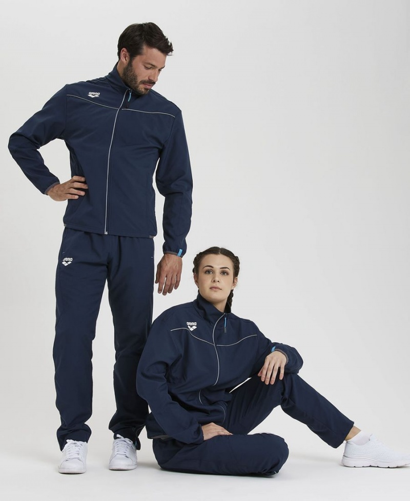 Bleu Marine Veste Arena Team Sports Panel - WUR-7308645