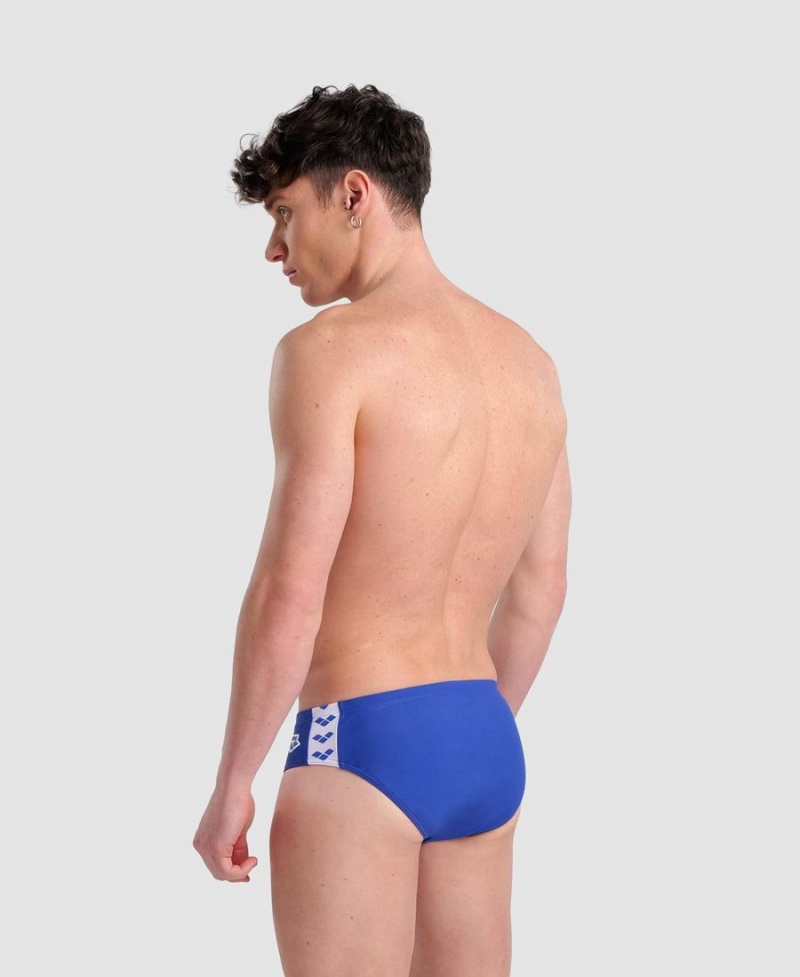 Bleu Slip de Bain Arena Icons Solid - JBD-4719052