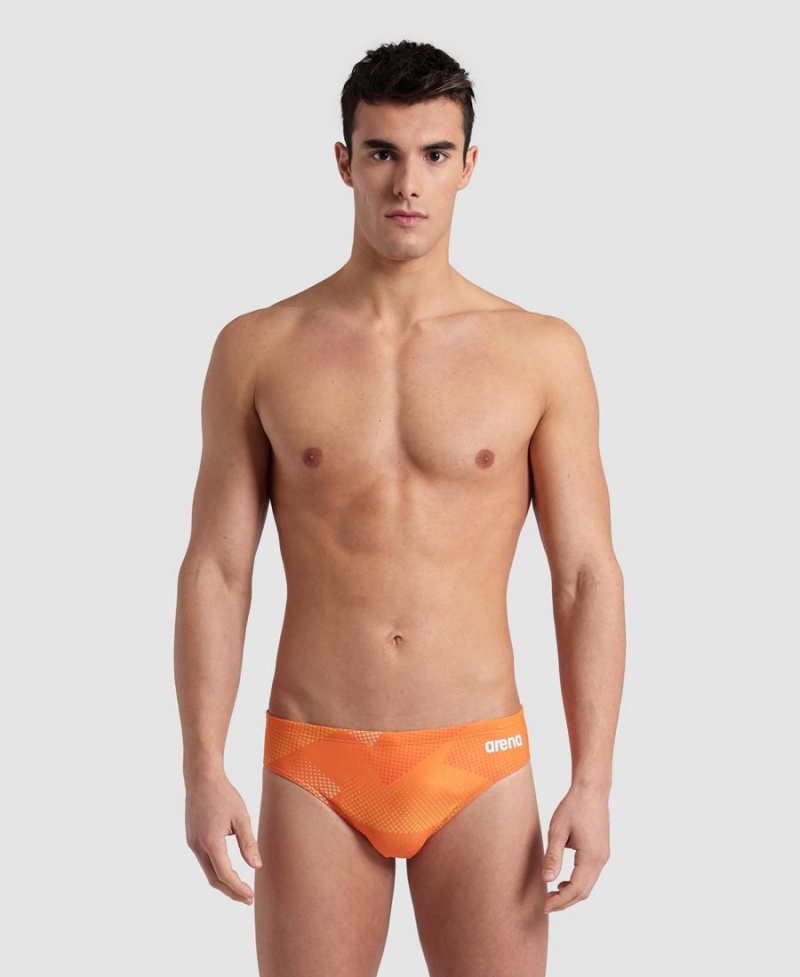 Orange Slip de Bain Arena Halftone - BAB-6705927