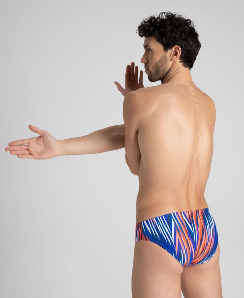 Bleu Marine Multicolore Slip de Bain Arena Speed Stripes - UHX-8771800