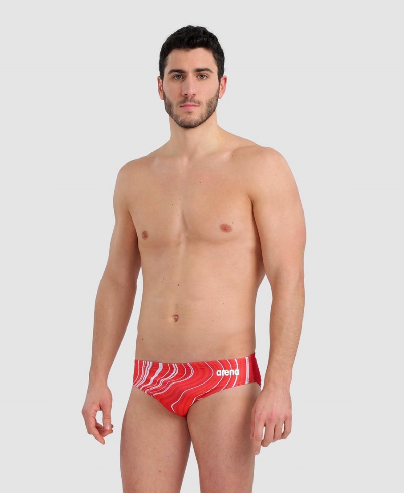 Rouge Blanche Slip de Bain Arena Marbled - SNN-0807193