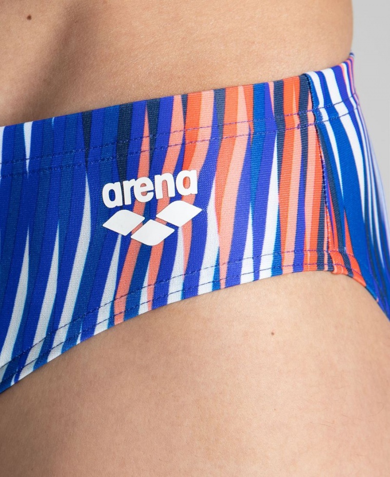 Bleu Marine Multicolore Slip de Bain Arena Speed Stripes - UHX-8771800