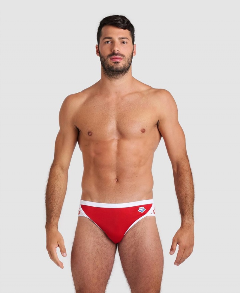 Rouge Blanche Slip de Bain Arena Icons - AXA-8524699