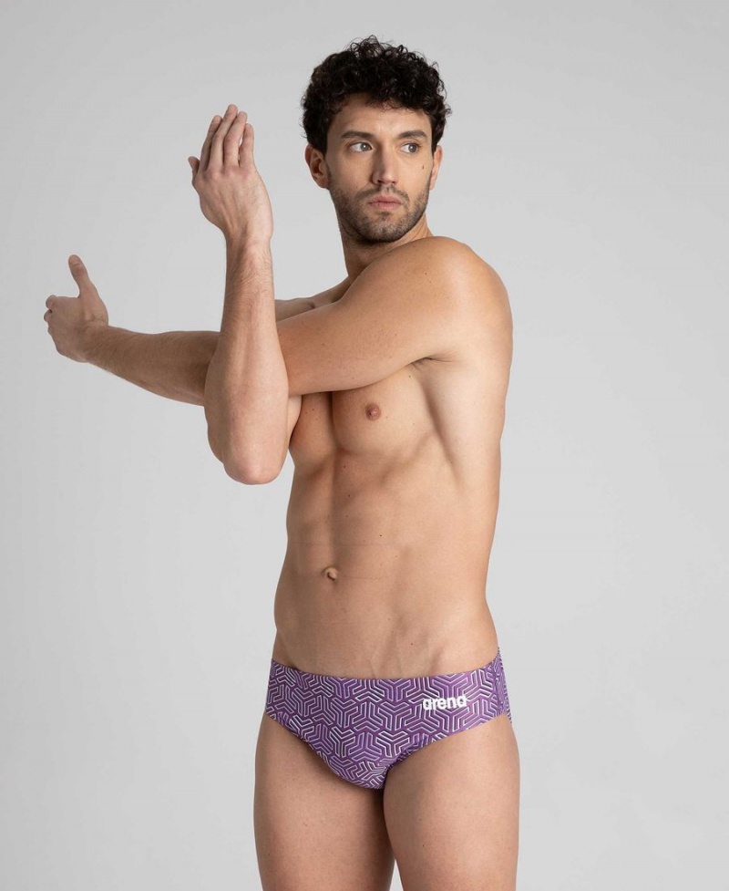 Violette Slip de Bain Arena Kikko - XFU-7893703