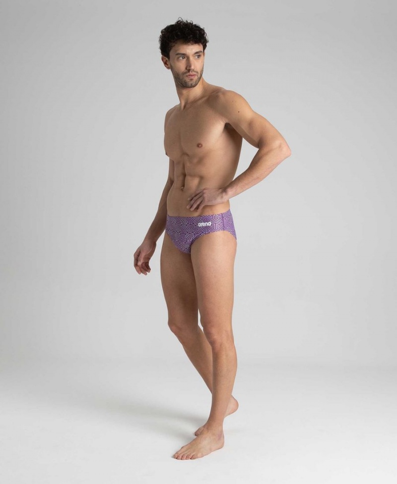 Violette Slip de Bain Arena Kikko - XFU-7893703