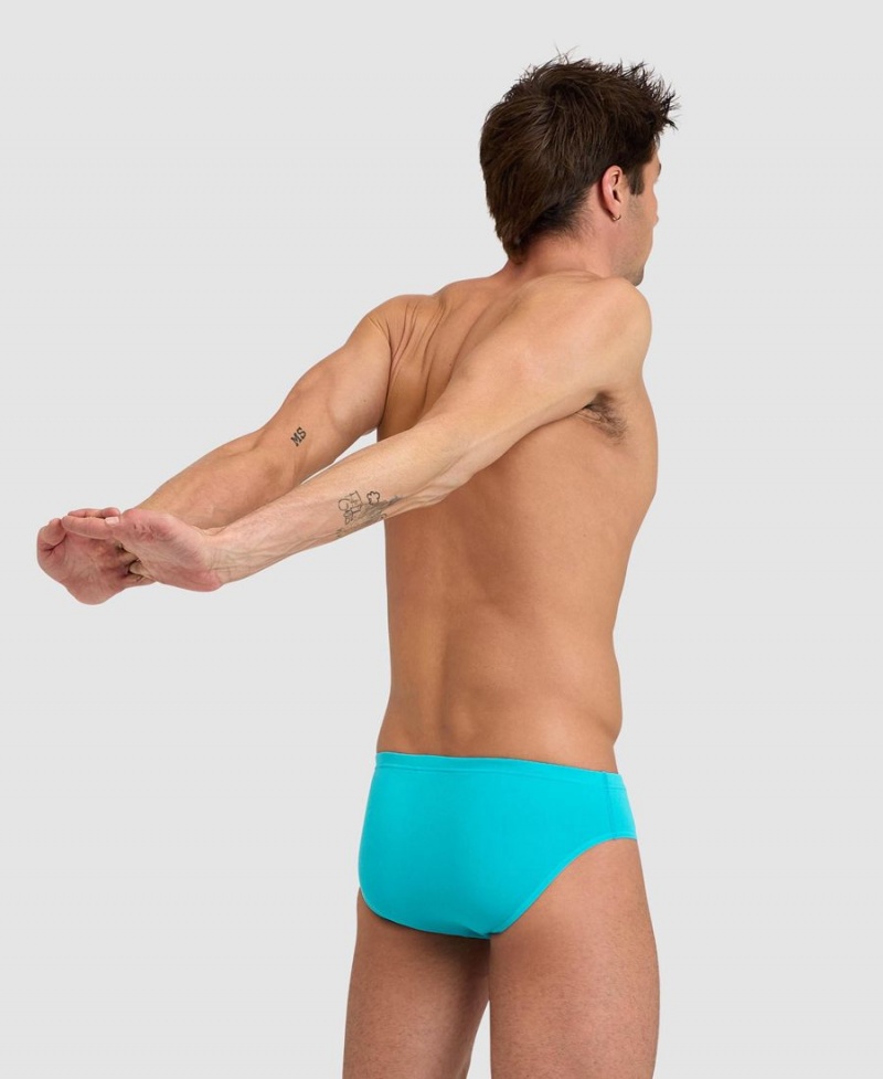 Turquoise Slip de Bain Arena Team Solid - AYM-4765495