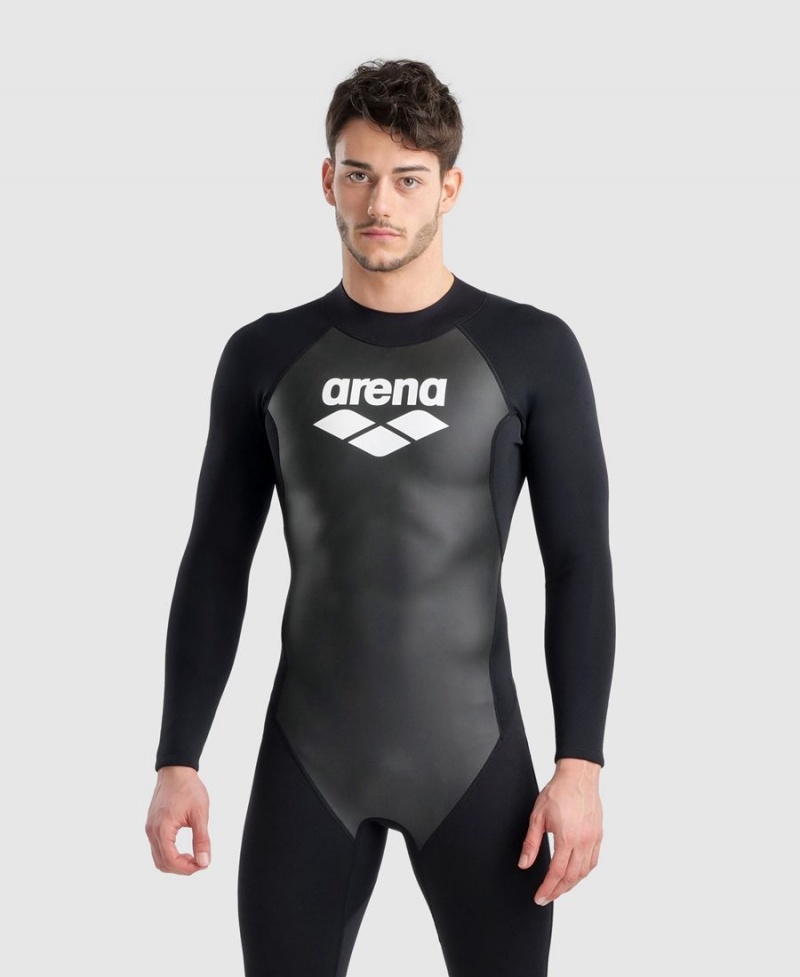 Noir Blanche Combinaison Natation Arena Explorer Full - DEV-6747066