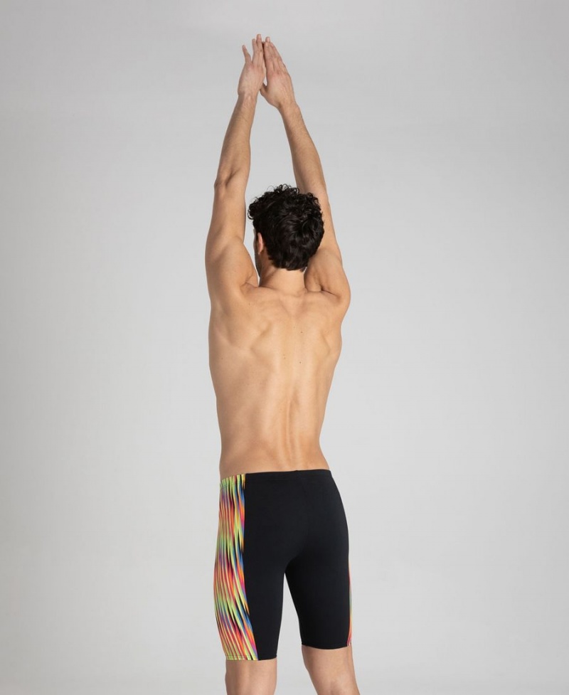 Noir Multicolore Jammer Arena Speed Stripes - ZHR-0077632