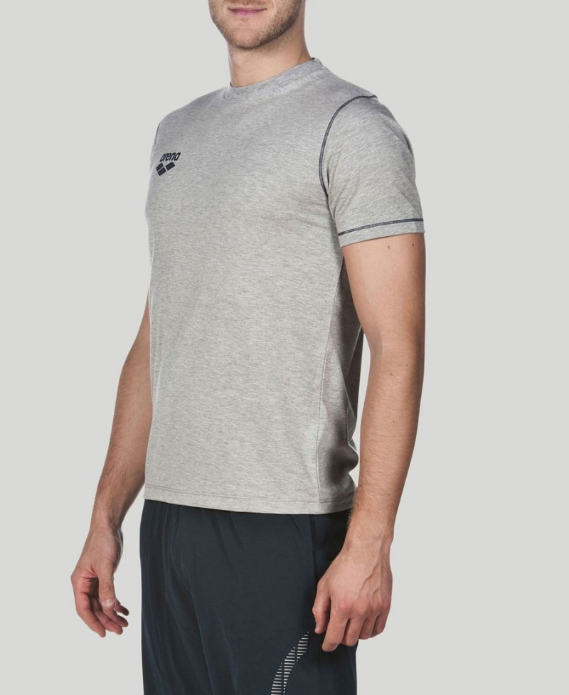 Grise T-Shirt Arena Team Line Corta Sleeve - SEO-1042507