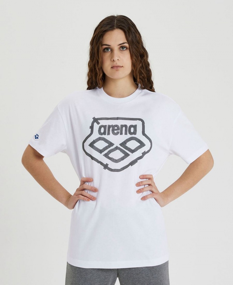 Blanche T-Shirt Arena Uni - DUU-9535994