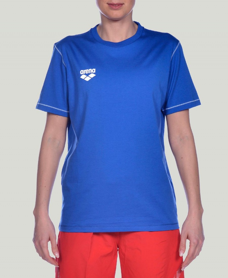 Bleu T-Shirt Arena Team Line Corta Sleeve - SMH-3293324