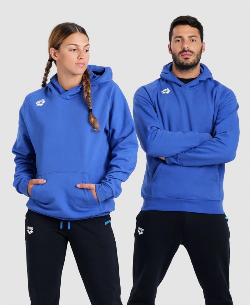 Bleu Sweatshirt Arena Team Encapuchonné Panel - PTU-8410656