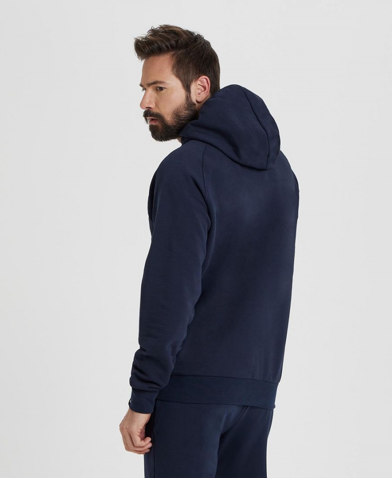 Bleu Marine Sweatshirt Arena Team Encapuchonné Panel - MYN-3916714