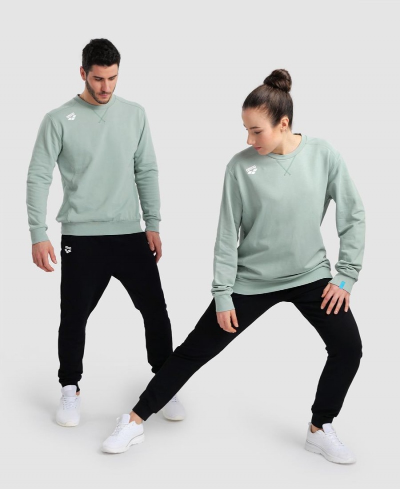 Vert Sweatshirt Arena Solid Crewneck - TRD-2485060