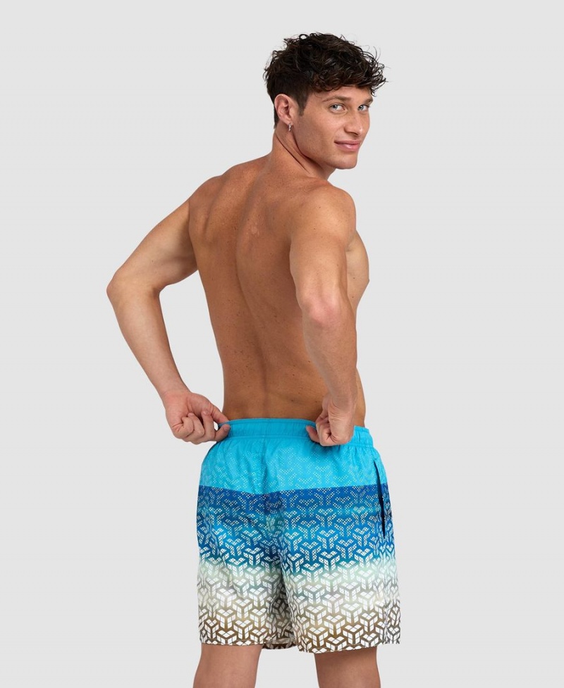 Turquoise Short Arena Placed Beach - VUS-2477014