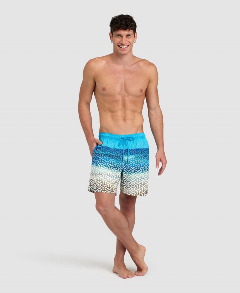 Turquoise Short Arena Placed Beach - VUS-2477014