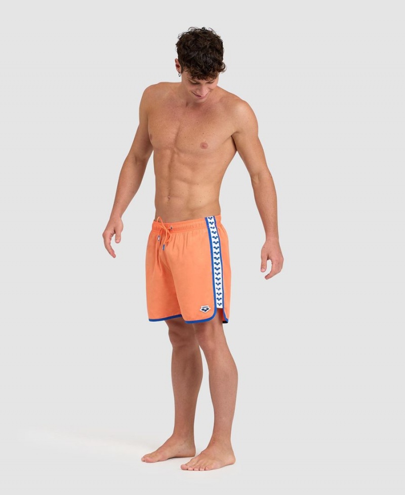 Orange Bleu Short Arena Icons Team Stripe - YRG-2523950