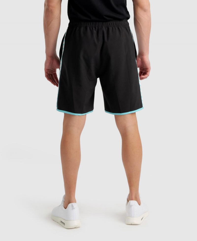 Noir Blanche Short Arena Icons Teamstripe Bermuda - MKJ-3569443