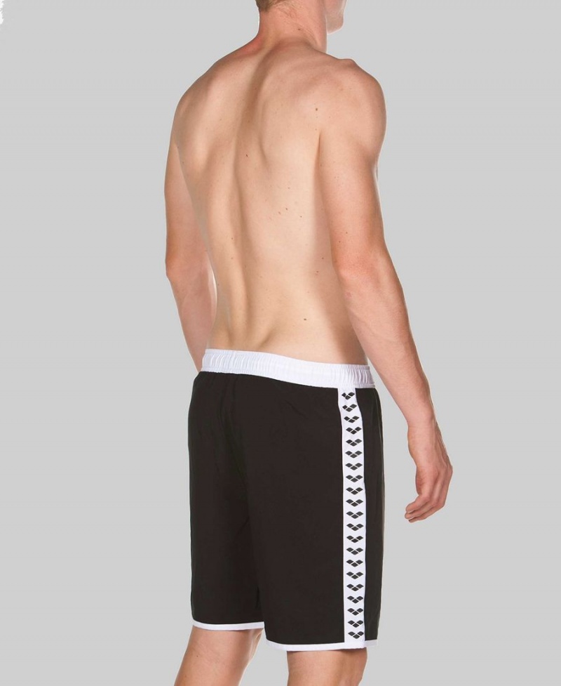 Noir Blanche Short Arena Team Stripe Bermuda - GKB-7264939