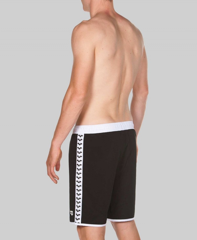 Noir Blanche Short Arena Team Stripe Bermuda - GKB-7264939