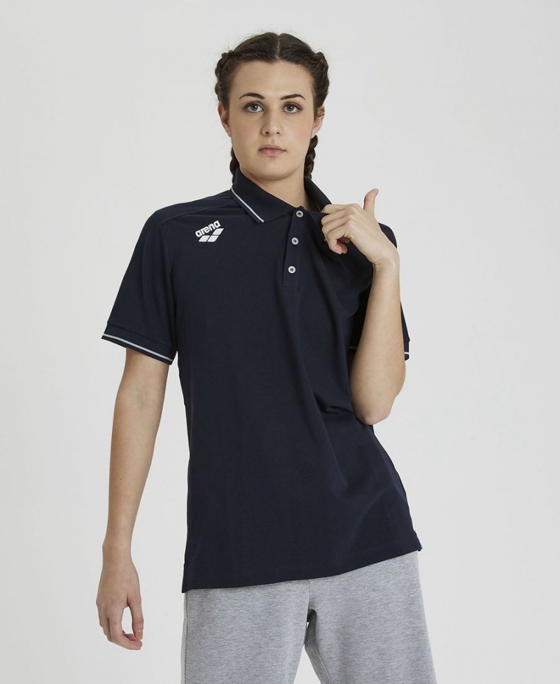 Bleu Marine Polo Arena Team Solid - CWO-6956439