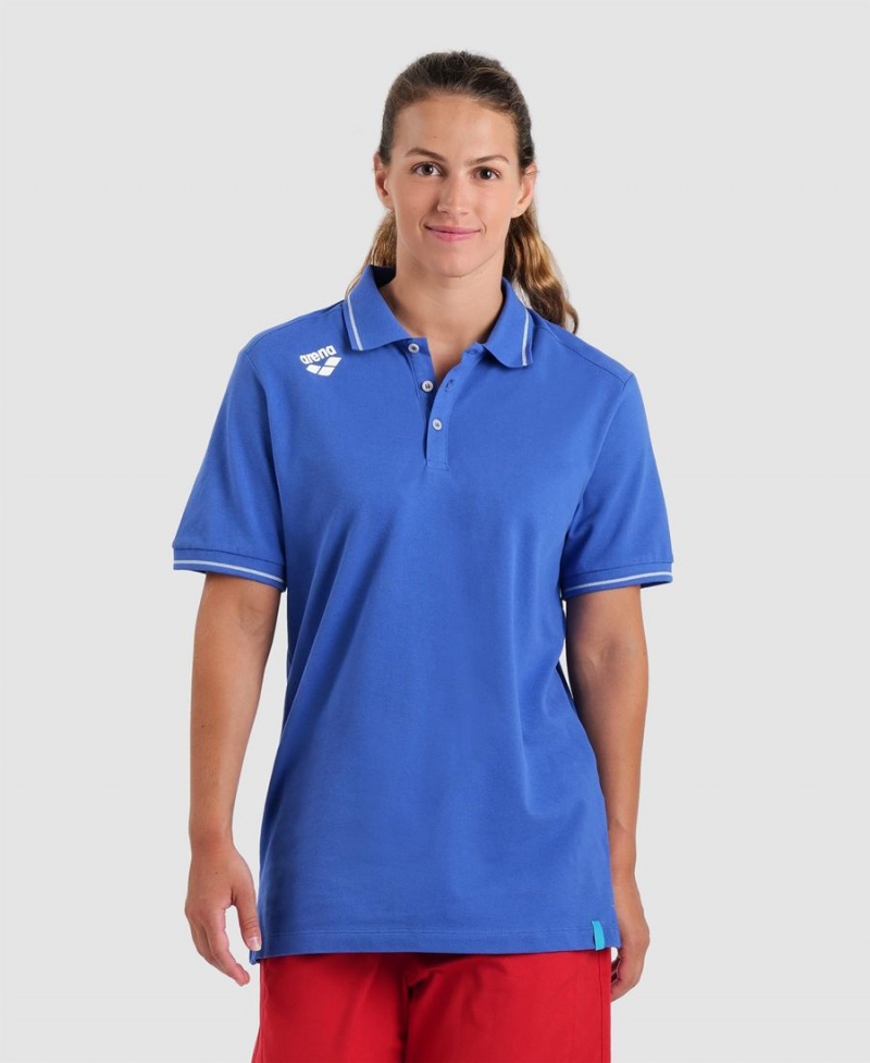 Bleu Polo Arena Team Solid - UTR-5698986