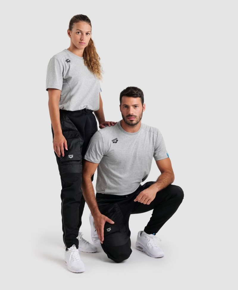 Noir Pantalon Arena Team Half-Matelassé - ZIF-6261011