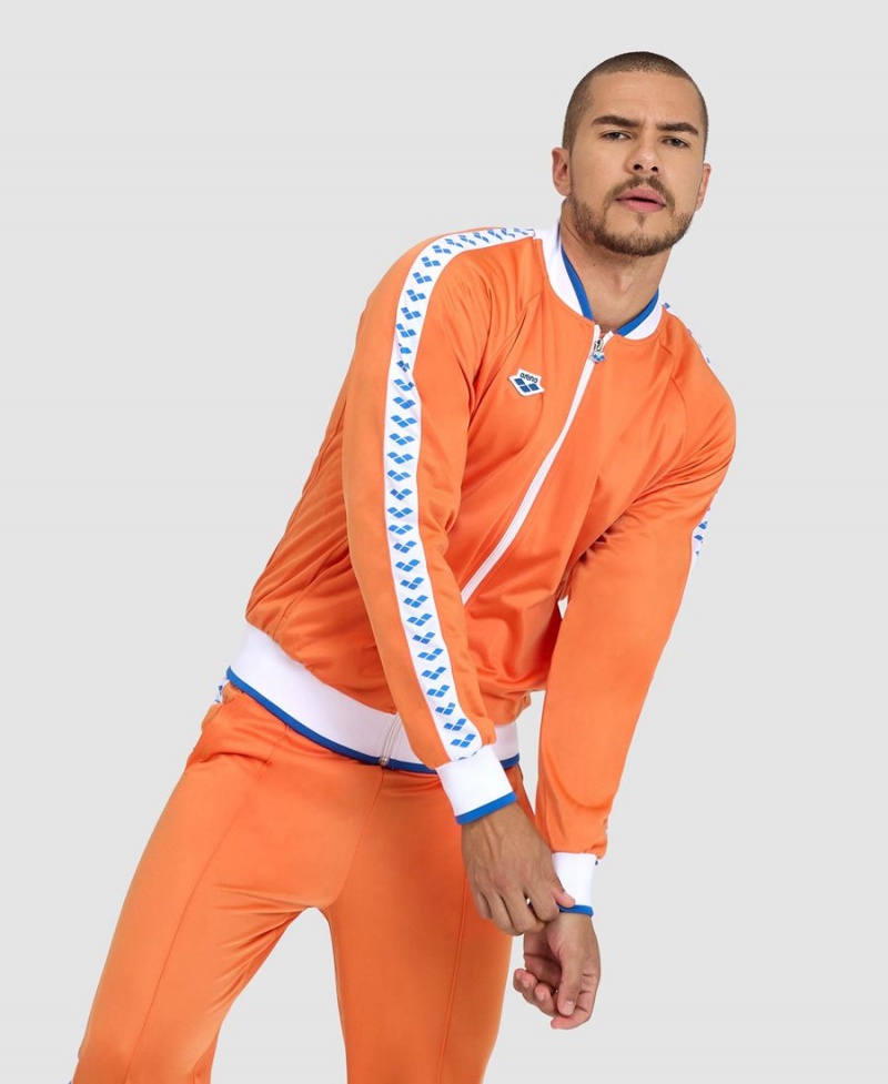 Orange Blanche Veste Arena Relax IV Team Full-Zip - OWW-0689040