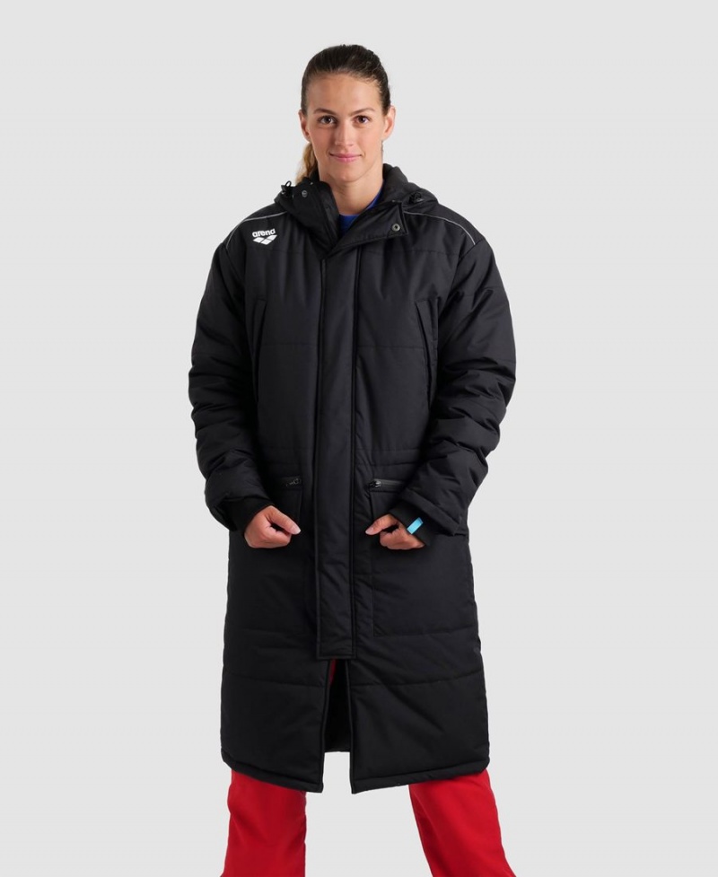 Noir Veste Arena Team Parka Solid - AWQ-9282040