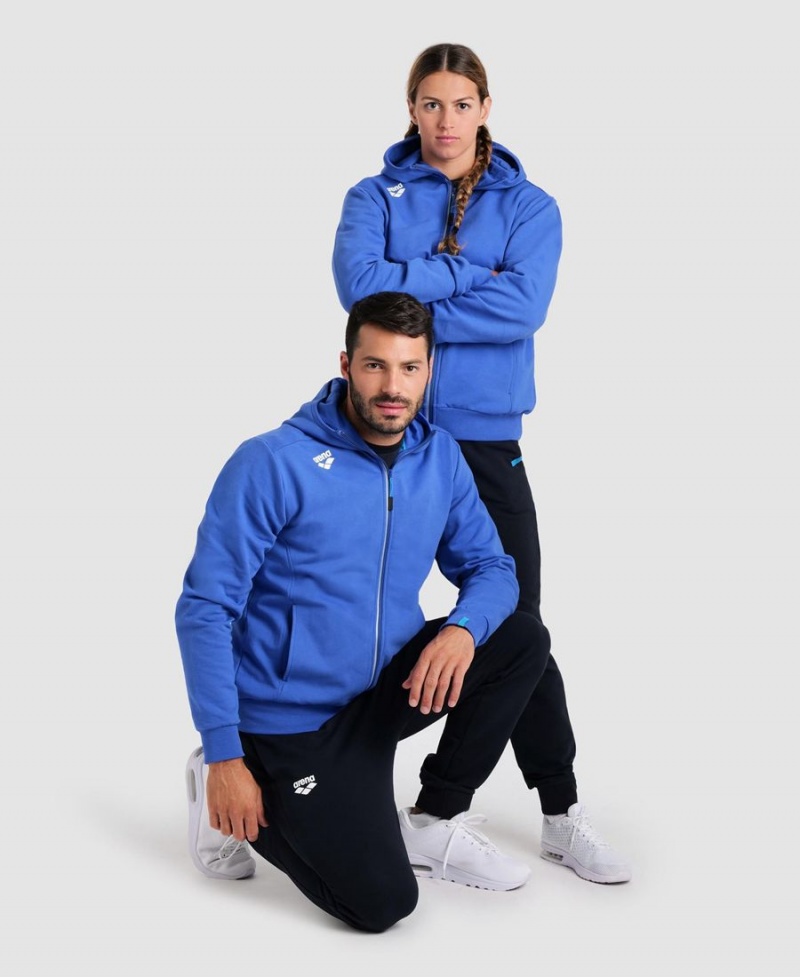 Bleu Veste Arena Team Encapuchonné Panel - BCO-7137860