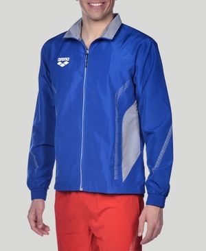 Bleu Veste Arena Team Line Warm-Up - XWI-8362467