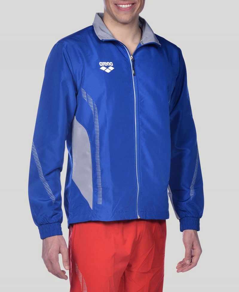 Bleu Veste Arena Team Line Warm-Up - XWI-8362467