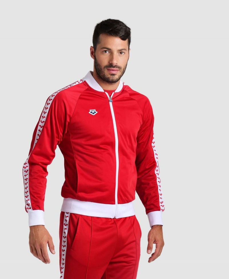 Rouge Blanche Veste Arena Relax IV Team Full-Zip - MPS-1877847