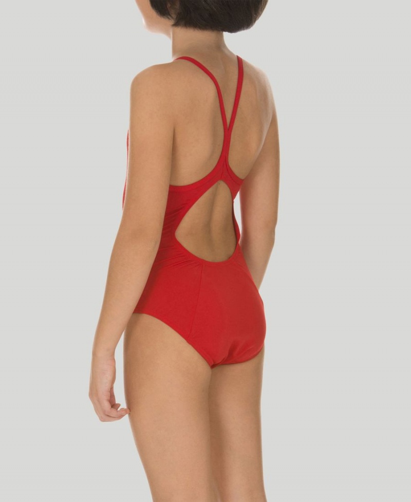 Rouge Maillot de Bain Arena Master Youth Light Drop Back - JHQ-4599834