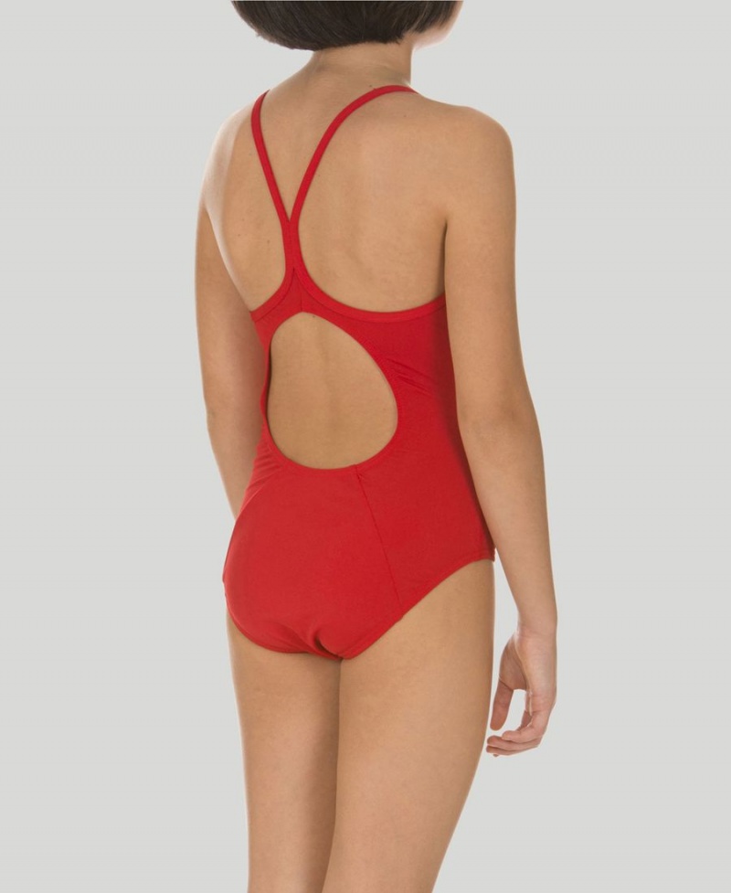 Rouge Maillot de Bain Arena Master Youth Light Drop Back - JHQ-4599834