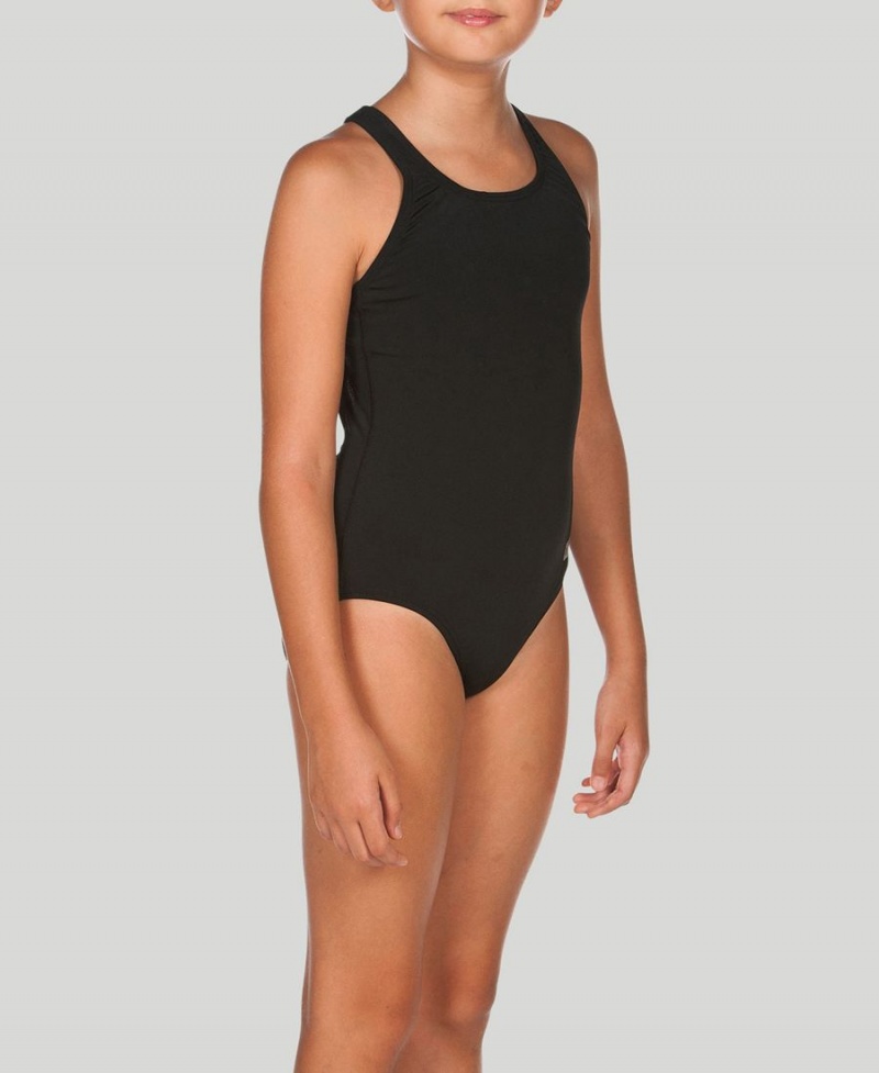 Noir Maillot de Bain Arena Madison Youth Swim Pro Back - DQY-7348445