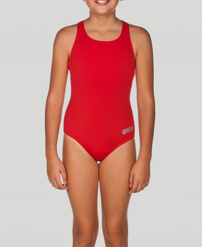 Rouge Maillot de Bain Arena Madison Youth Swim Pro Back - ODV-3042830