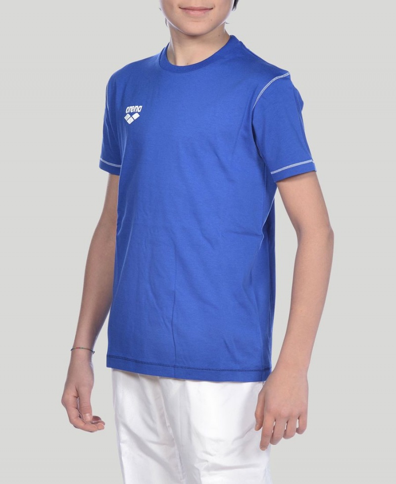 Bleu T-Shirt Arena Youth Team Line Corta Sleeve - BPT-2023917