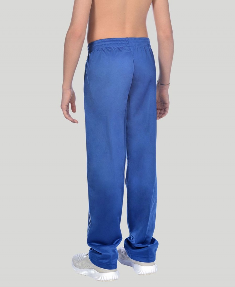 Bleu Pantalon Arena Youth Team Line Tricoté Poly - EYC-5256957