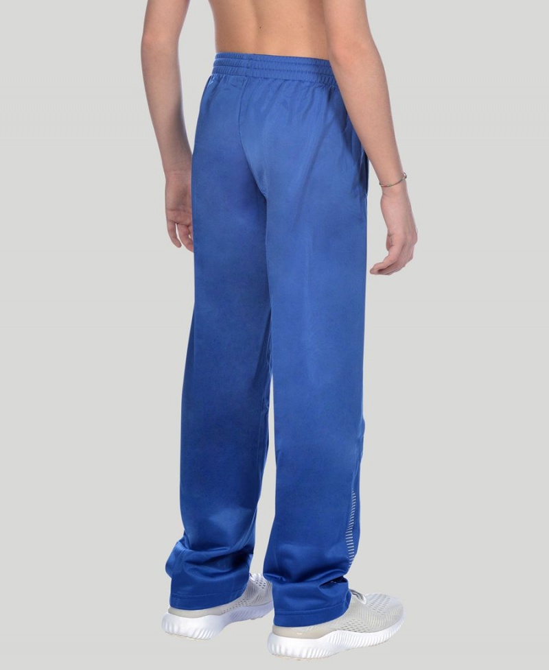 Bleu Pantalon Arena Youth Team Line Tricoté Poly - EYC-5256957