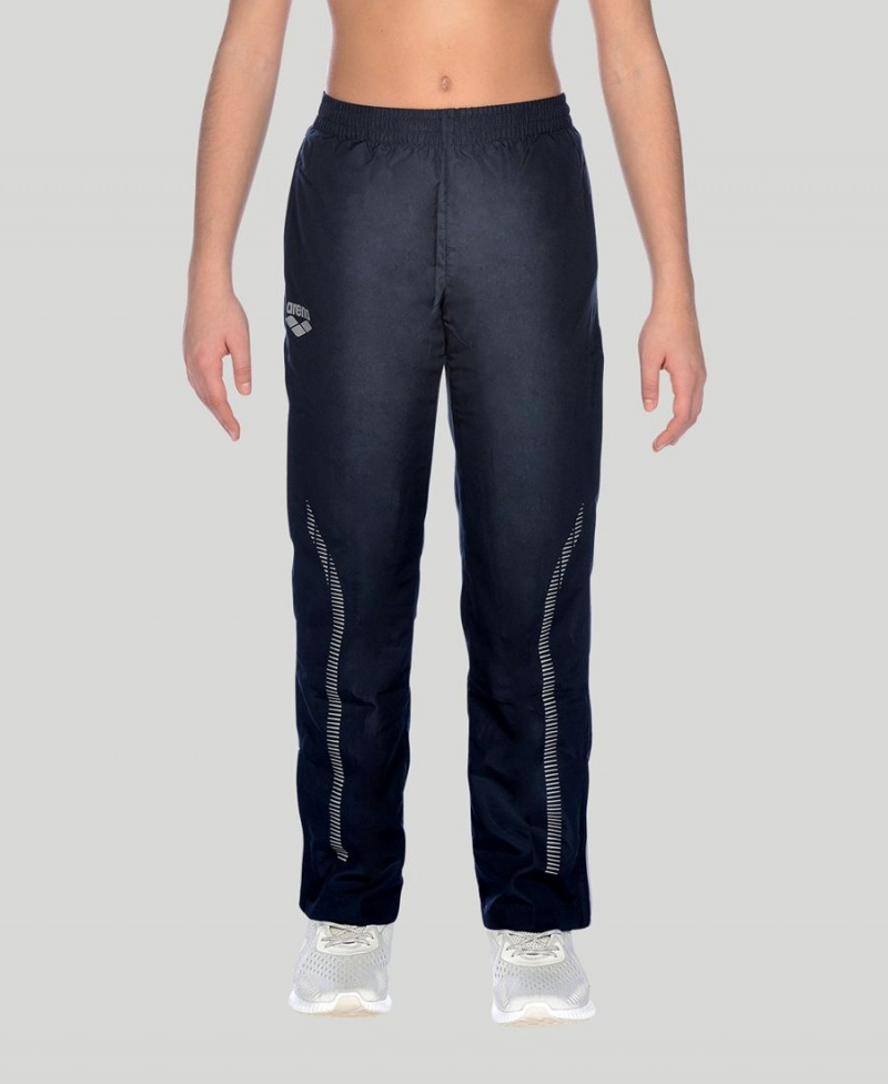 Bleu Marine Pantalon Arena Youth Team Line Warm-Up - WSG-6423214