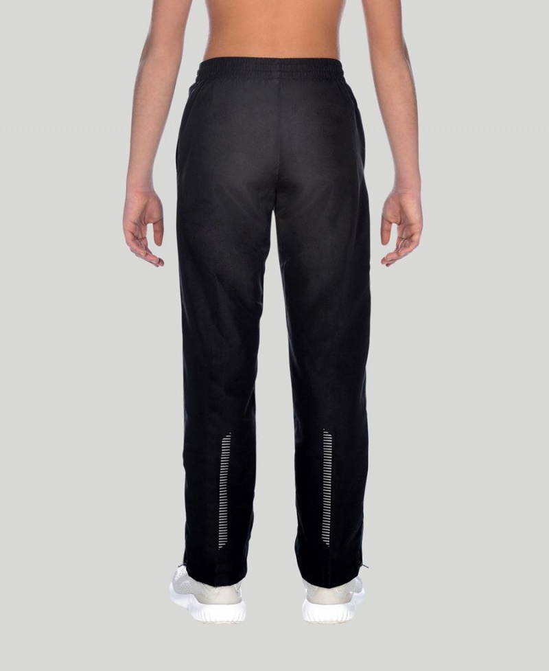 Noir Pantalon Arena Youth Team Line Warm-Up - OBL-1980610