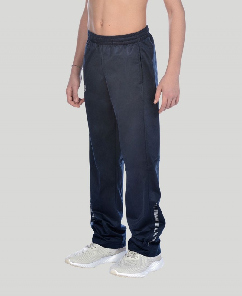 Bleu Marine Pantalon Arena Youth Team Line Tricoté Poly - IWN-7188663