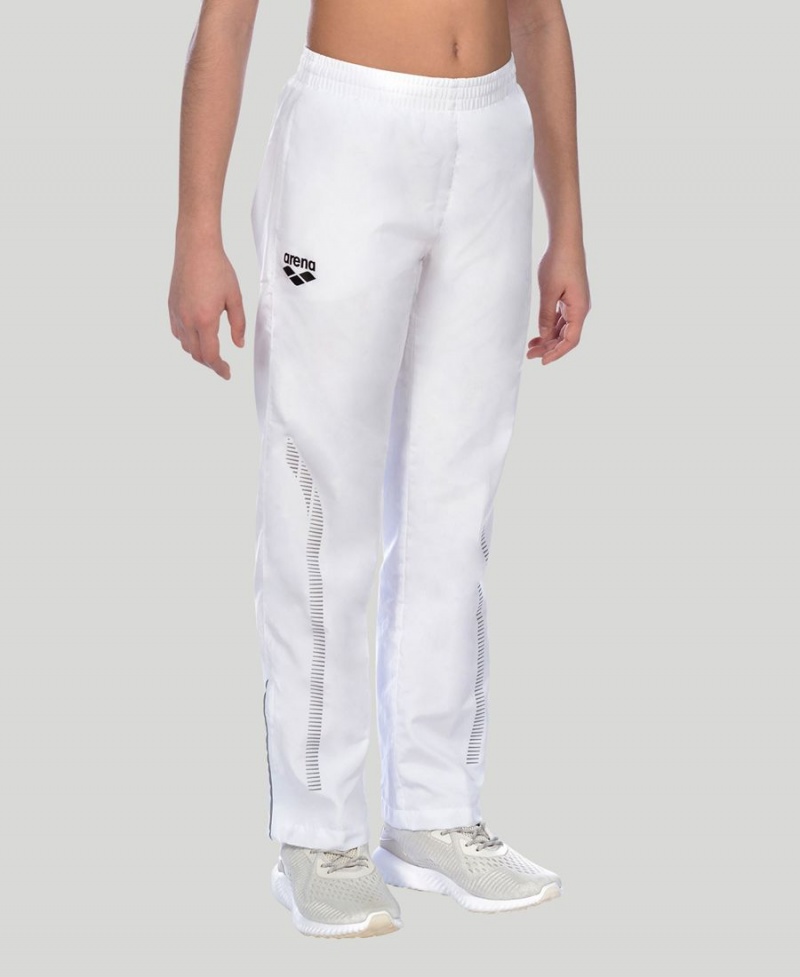 Blanche Pantalon Arena Youth Team Line Warm-Up - ELS-0657977