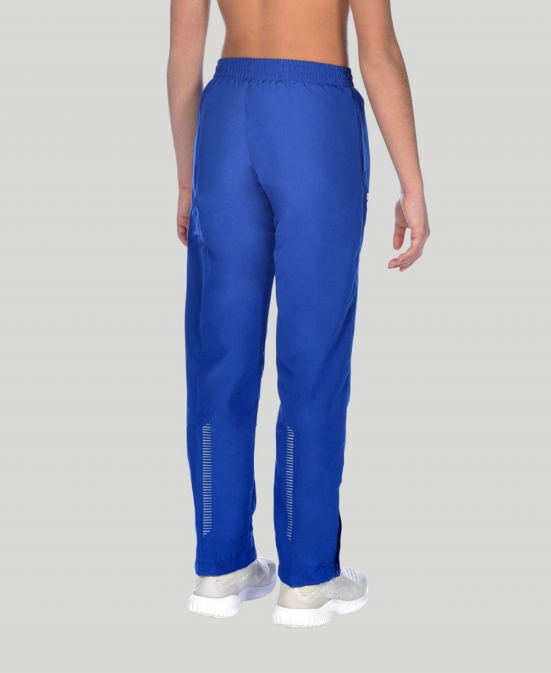 Bleu Pantalon Arena Youth Team Line Warm-Up - UOV-3059639