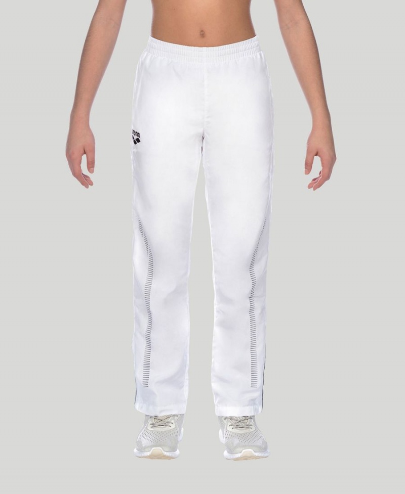 Blanche Pantalon Arena Youth Team Line Warm-Up - ELS-0657977