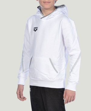 Blanche Sweat a Capuche Arena Youth Team Line Long Sleeve - QUU-7552440