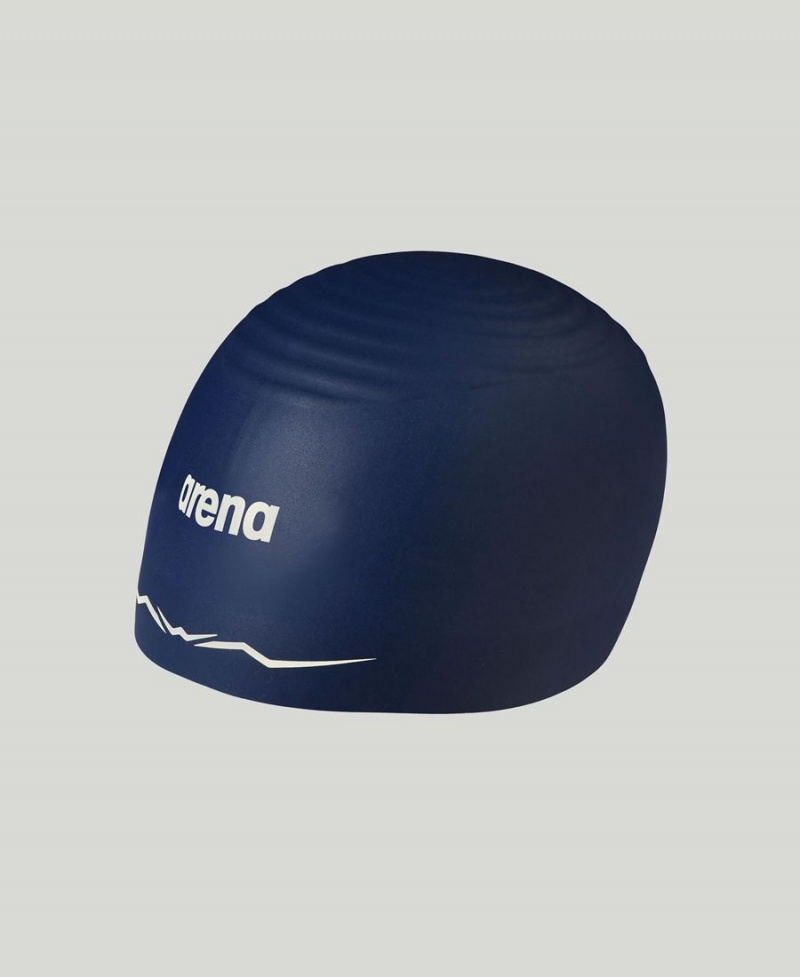 Bleu Marine Bonnet de Bain Arena Aquaforce Wave - JZW-4068836